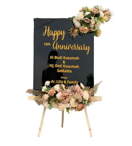 Papan Bunga Akrilik Koto Tinggi